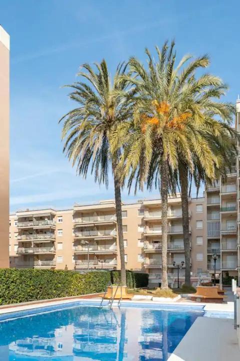 Апартаменты Sea Front Apart. 2 Pools / 1ª Linea. 2 Piscinas Сегур-де-Калафель Экстерьер фото