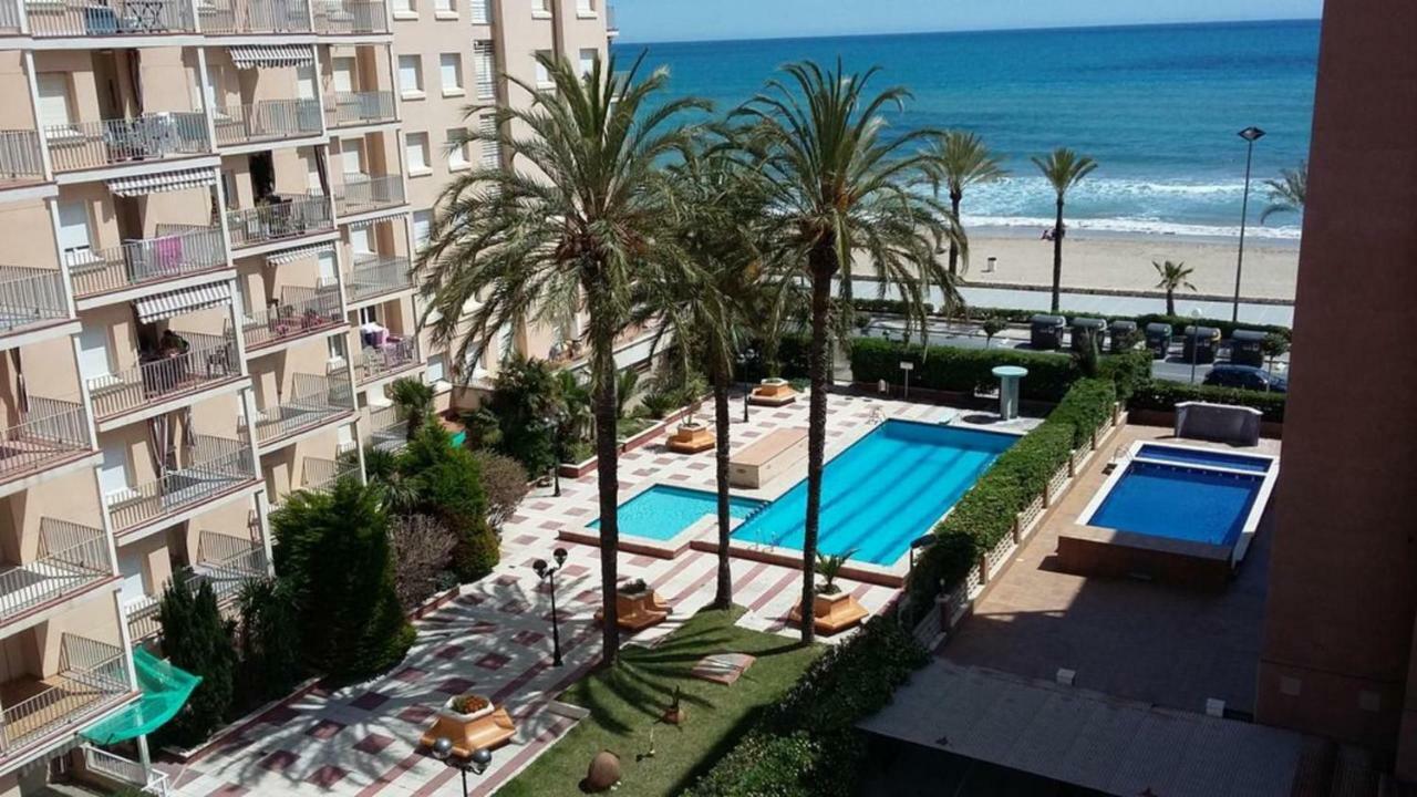 Апартаменты Sea Front Apart. 2 Pools / 1ª Linea. 2 Piscinas Сегур-де-Калафель Экстерьер фото