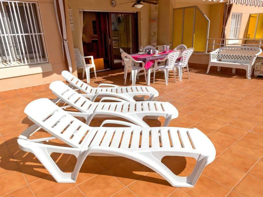 Апартаменты Sea Front Apart. 2 Pools / 1ª Linea. 2 Piscinas Сегур-де-Калафель Экстерьер фото